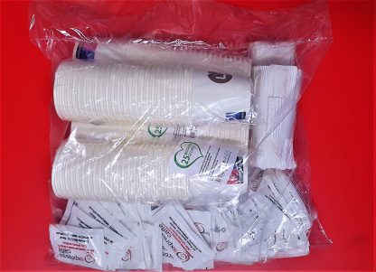 Kit Bio completi 100 bustine – bicchieri – palette